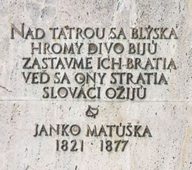 Janko Matúška: Nad Tatrou sa blýska