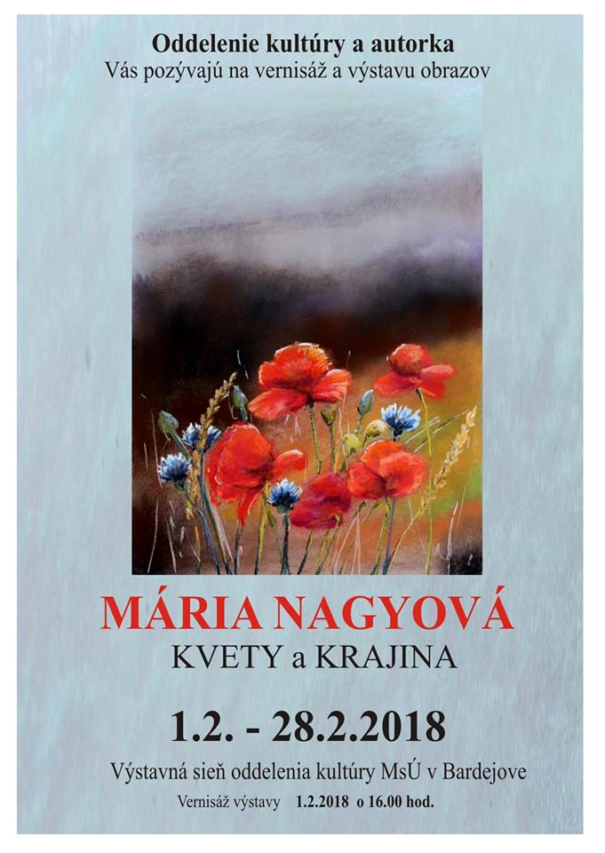Mária Nagyová: Kvety a krajina
