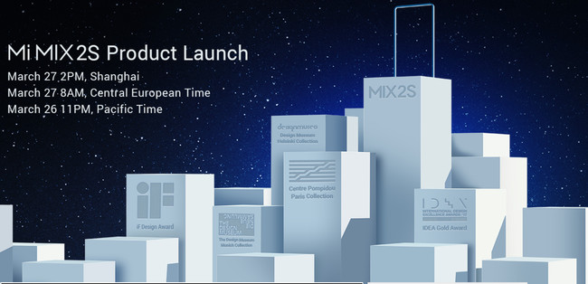 MI MIX 2S: Produkt naživo/ záznam
