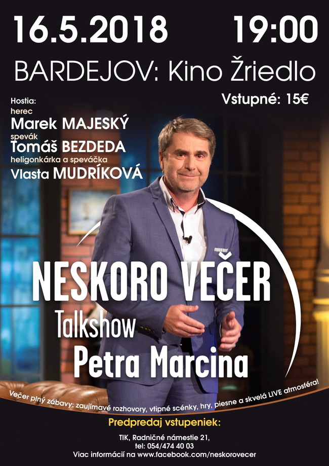 Neskoro večer: Talkshow Petra Marcina
