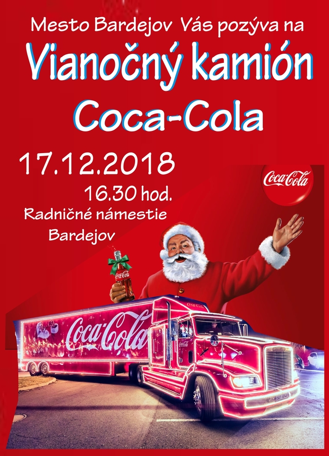 Vianočný kamión Coca-Cola