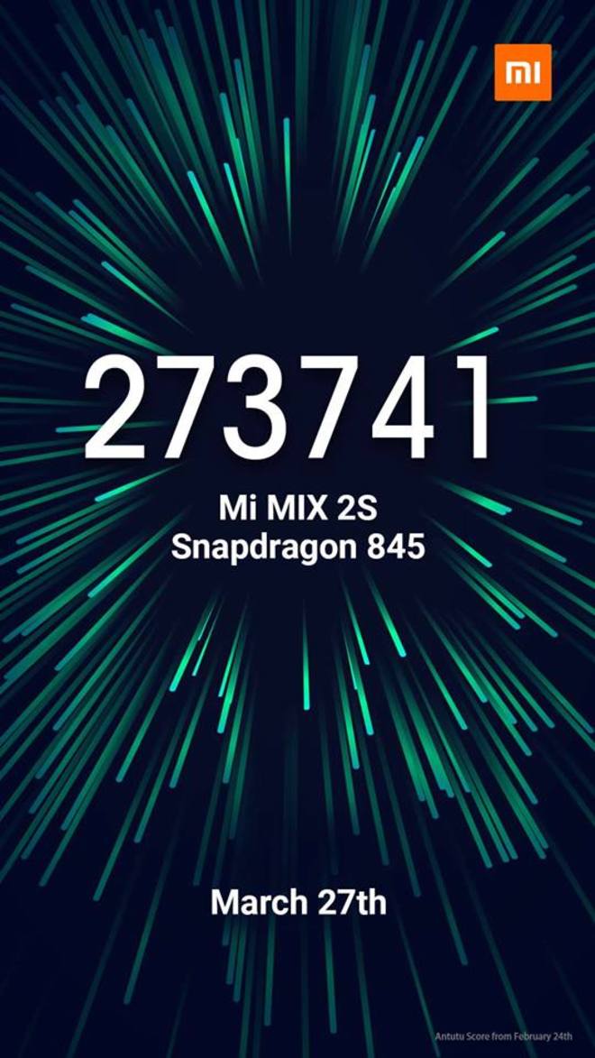 27. marca: Xiaomi odhalí Mi MIX 2S Powered by Snapdragon 845