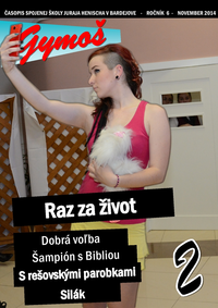 časopis Gymoš č.2, november, rok 2014
