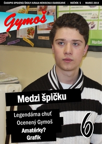 časopis Gymoš č.6, marec, rok 2014