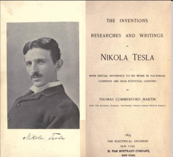 Vynálezy, výskumy a spisy Nikolu Teslu