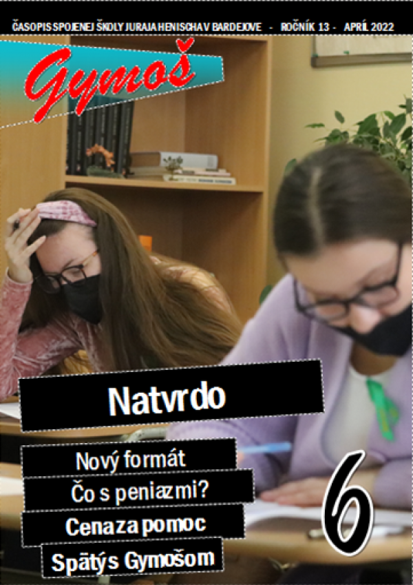 školský časopis Gymoš