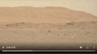 Prvé video na Marse