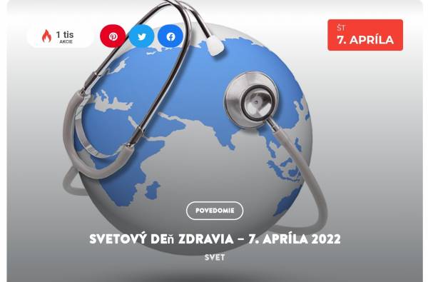 Svetový deň zdravia, 7. apríl