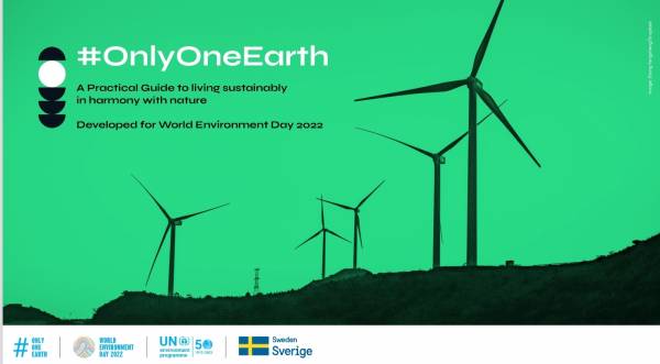 #OnlyOneEarth: Praktický sprievodca udržateľným životom v súlade s prírodou vyvinutý pre Svetový deň životného prostredia 2022