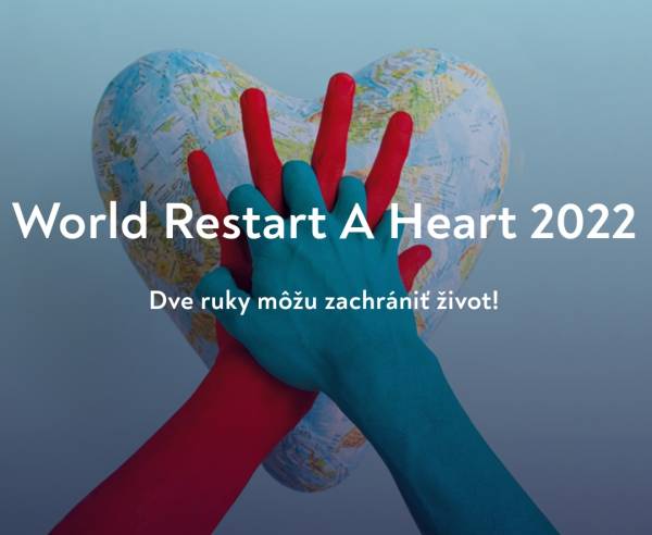 Dve ruky môžu zachrániť život World Restart A Heart 2022