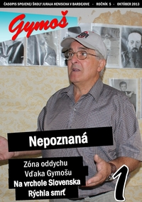časopis Gymoš č.1, október, rok 2013
