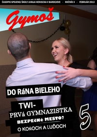 časopis Gymoš č.5, február, rok 2013